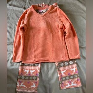 Cozy Coral Fleece Pajama Set